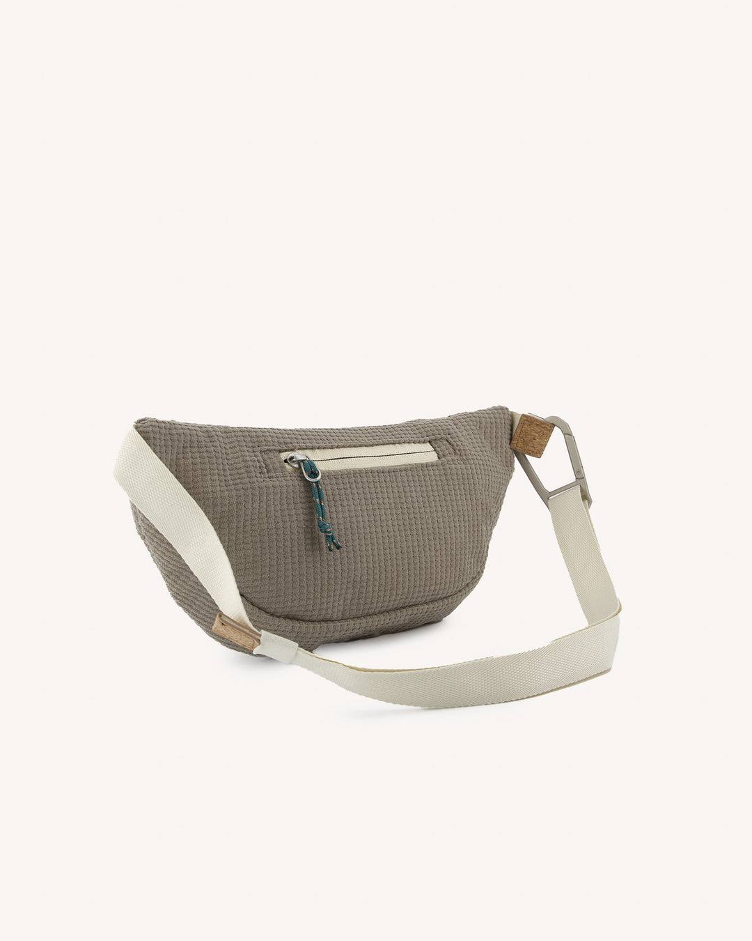 Bauchtasche Banane Cambium Woven Beige von Faguo 2