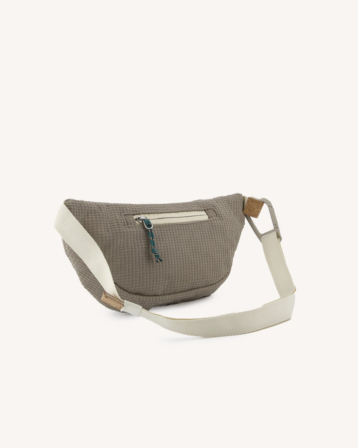 Bauchtasche Banane Cambium Woven Beige von Faguo 2