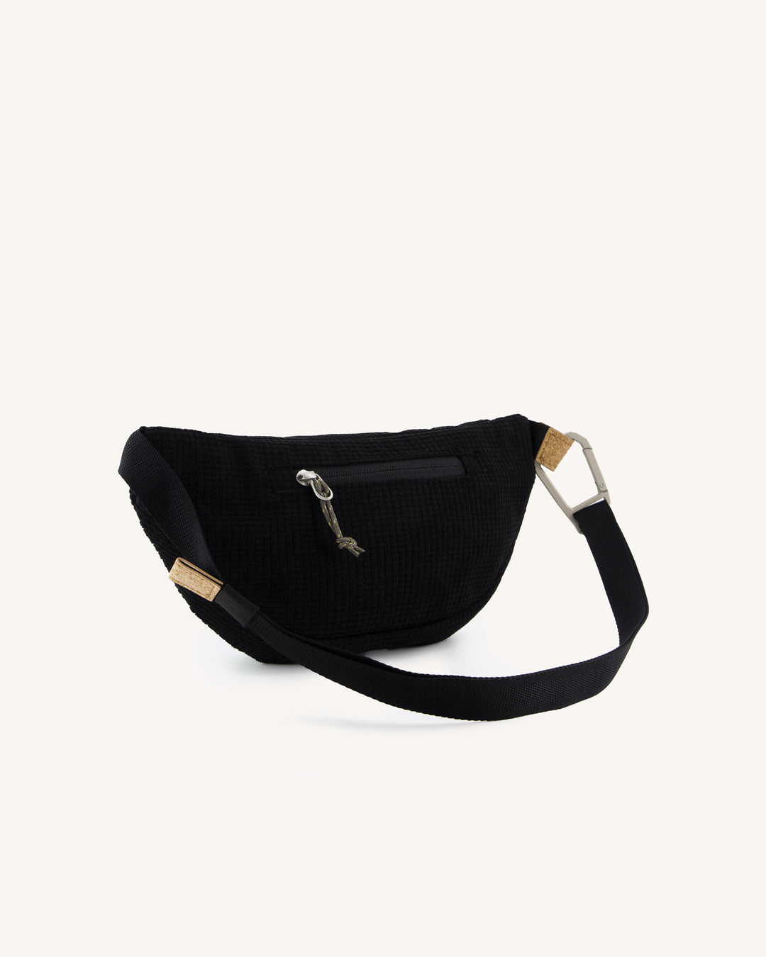Bauchtasche Banane Cambium Woven Black von Faguo 2