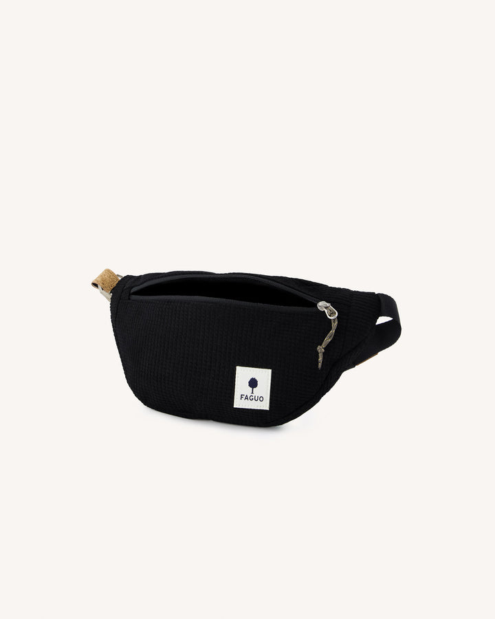 Bauchtasche Banane Cambium Woven Black von Faguo