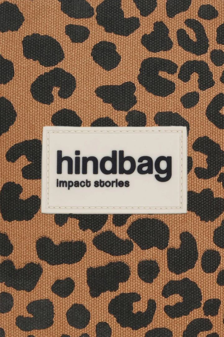 Bauchtasche Leopard Olivia Beige von Hindbag 5