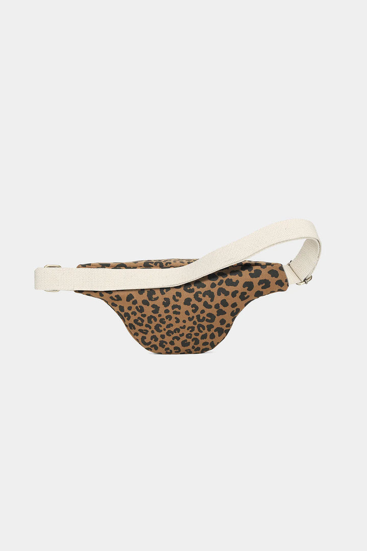Bauchtasche Leopard Olivia Beige von Hindbag 7