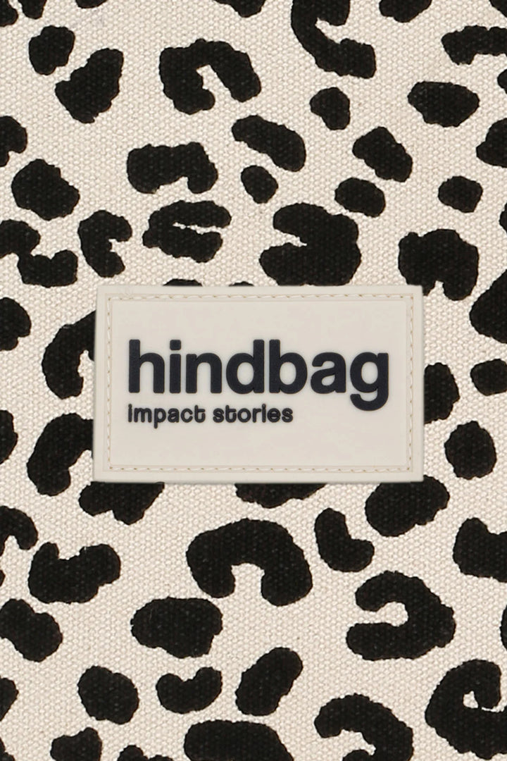 Bauchtasche Leopard Olivia Beige von Hindbag 2