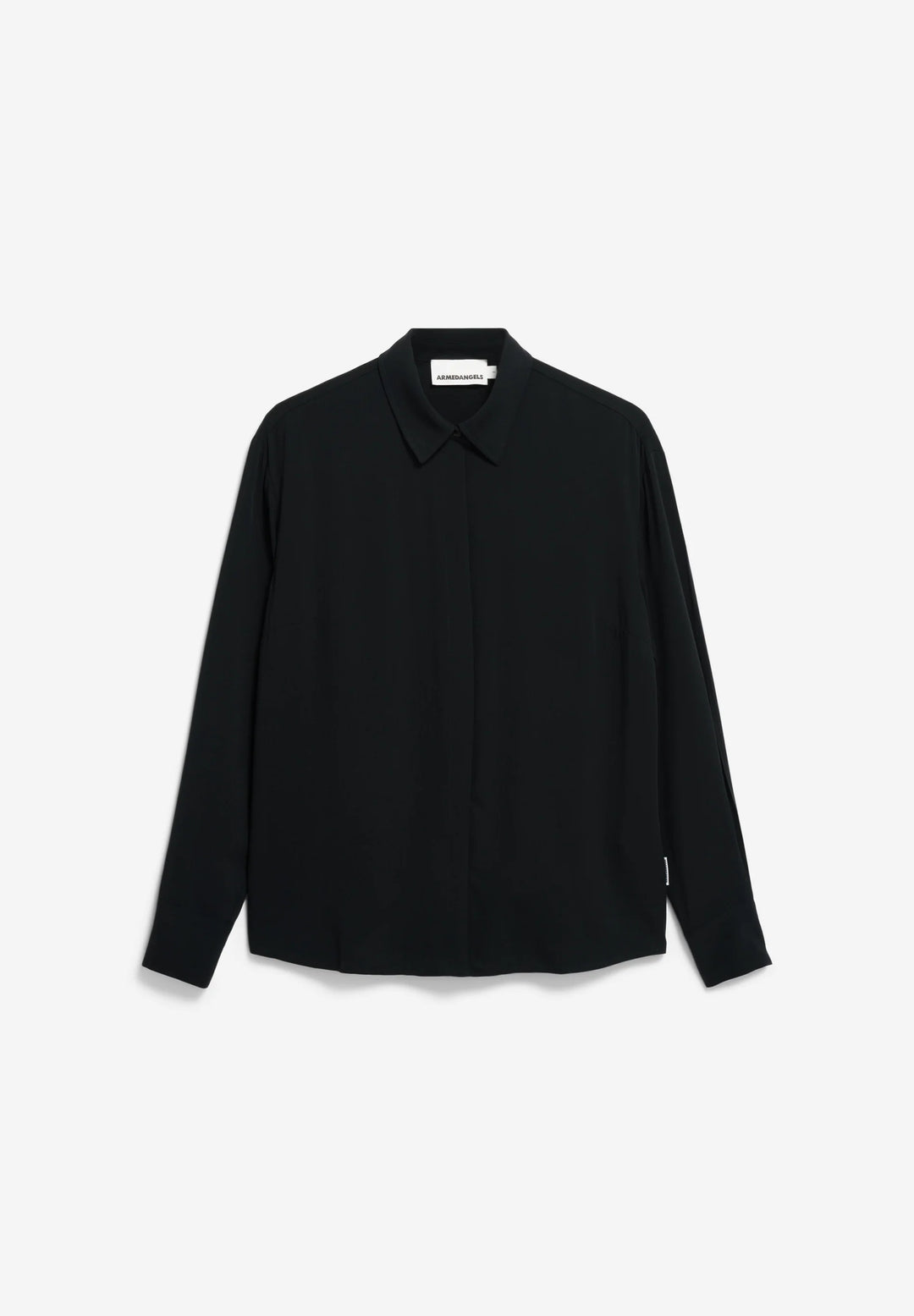 Bluse LARISAANA LONGSLEEVE BLOUSE Black von Armedangels 6