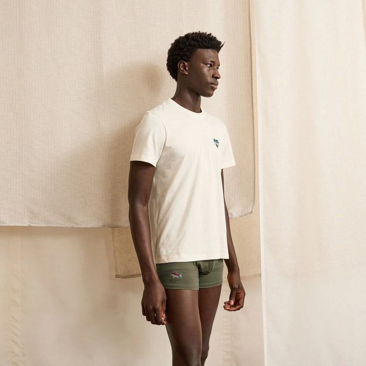 Boxershorts 3er Pack Khaki & Yellow von Faguo 3