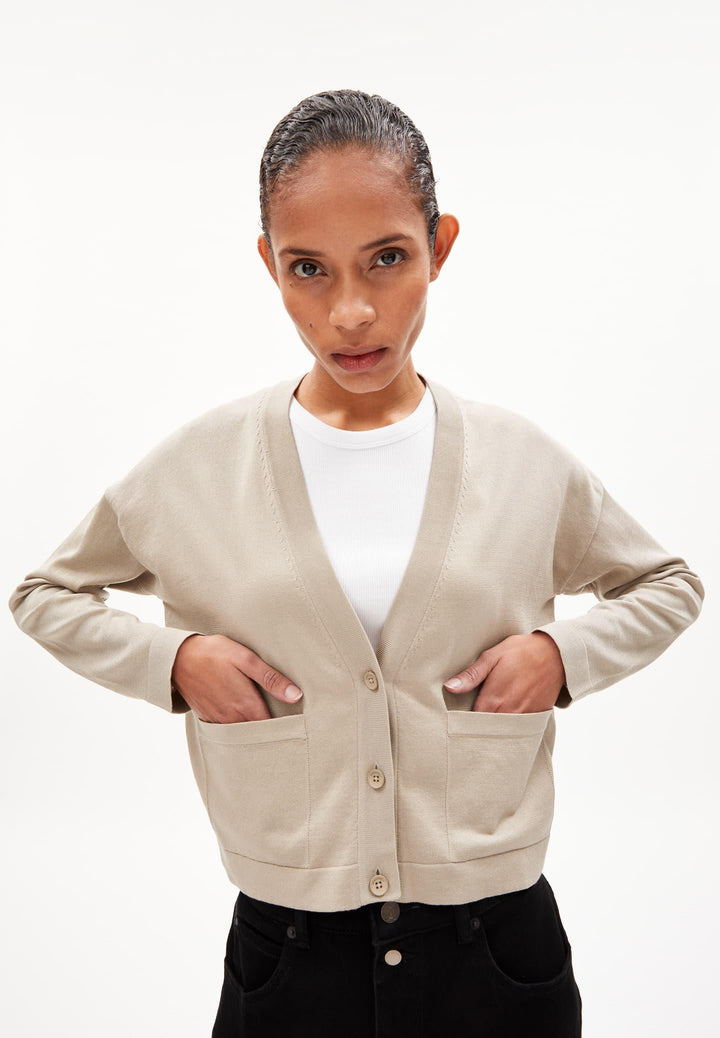 Cardigan JAAIKE PREMIUM Loose Fit Sandstone von Armedangels 6