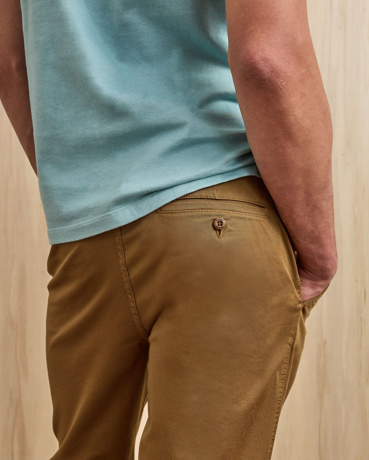 Chinohose Brix Regular Camel von Faguo 5
