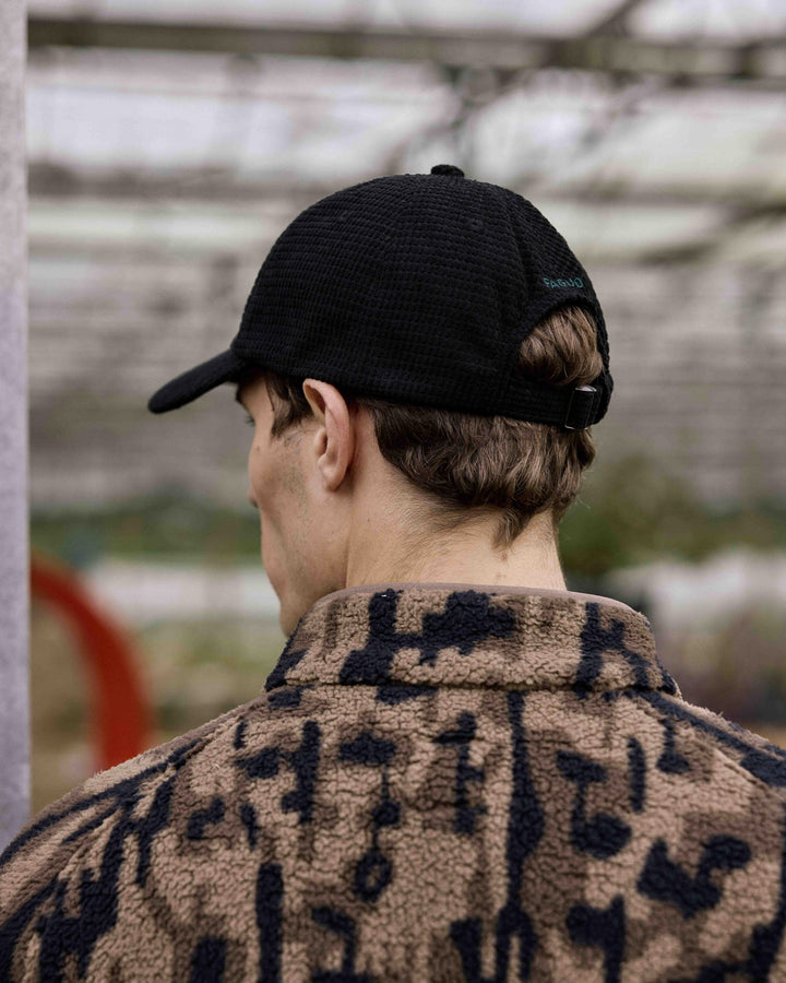 Cord Cap Woven Black von Faguo 2