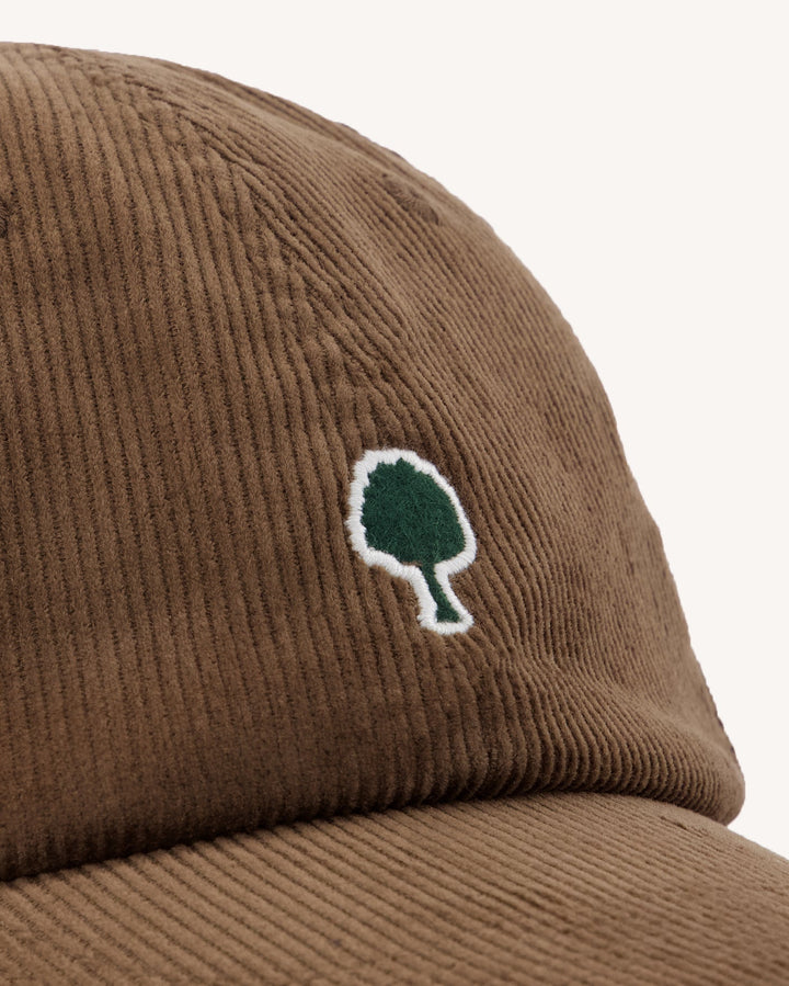 Cord Cap Woven Braun von Faguo – Ansicht 4