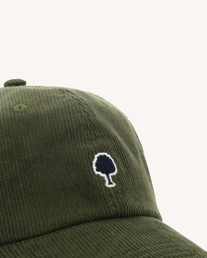 Cord Cap Woven Kaki von Faguo – Ansicht 5