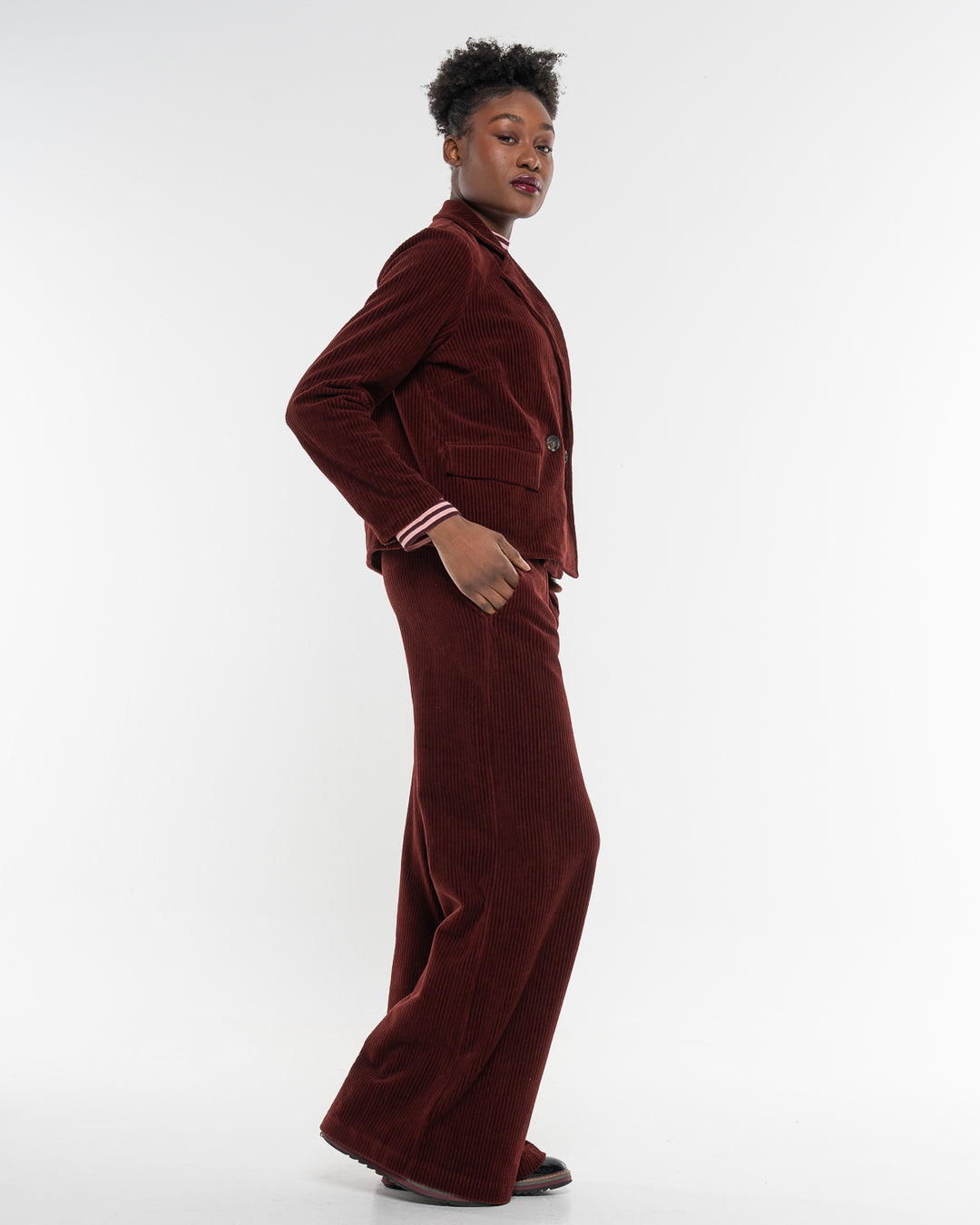 Cord Jacke Ruby Red von Alma & Lovis 6