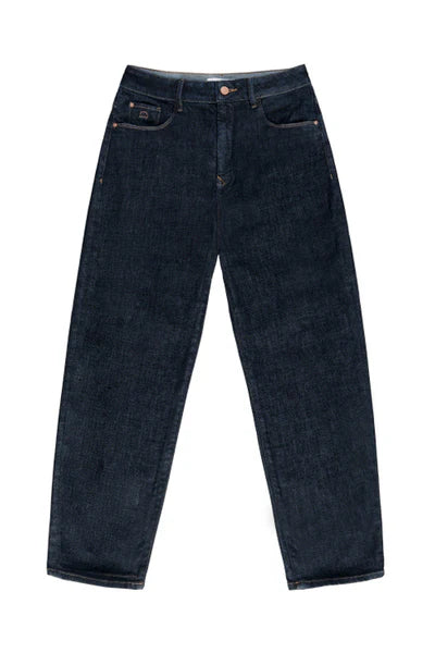 Jeans Stardust O-Shape High Waist Dark Indigo von Dawn - Zweiblatt 6