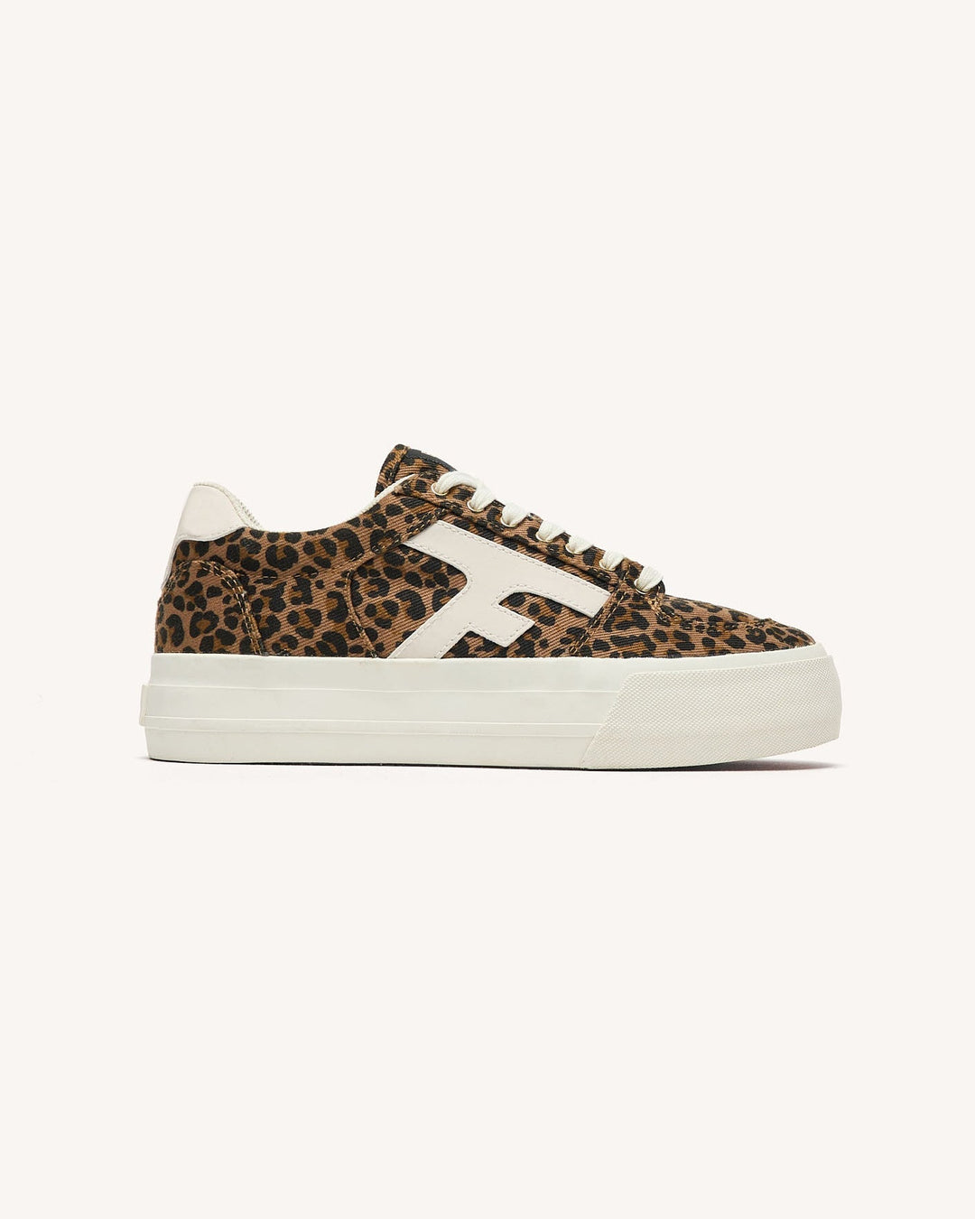 Schuhe Walnut Platform Leopard Braun von Faguo