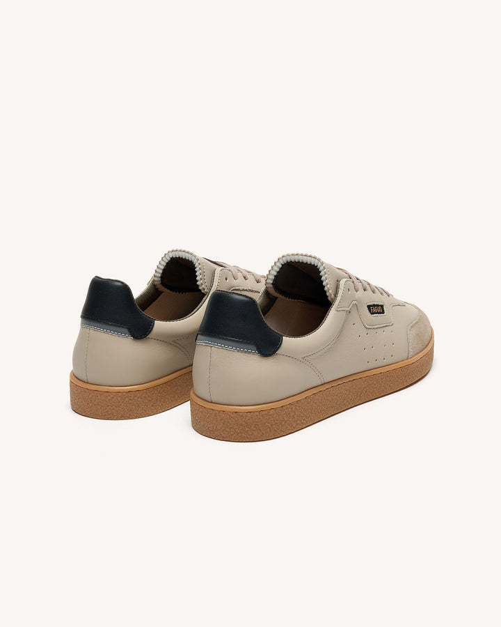 Schuhe Lumbo Leather-Sue Beige von Faguo 3