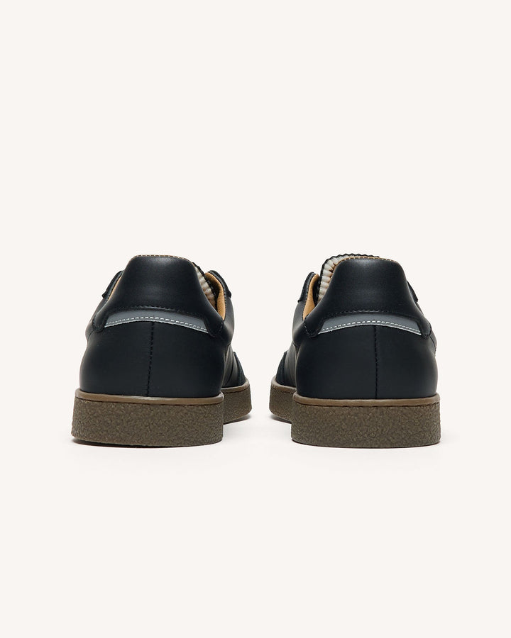 Schuhe Lumbo Leather-Sue Black von Faguo 5