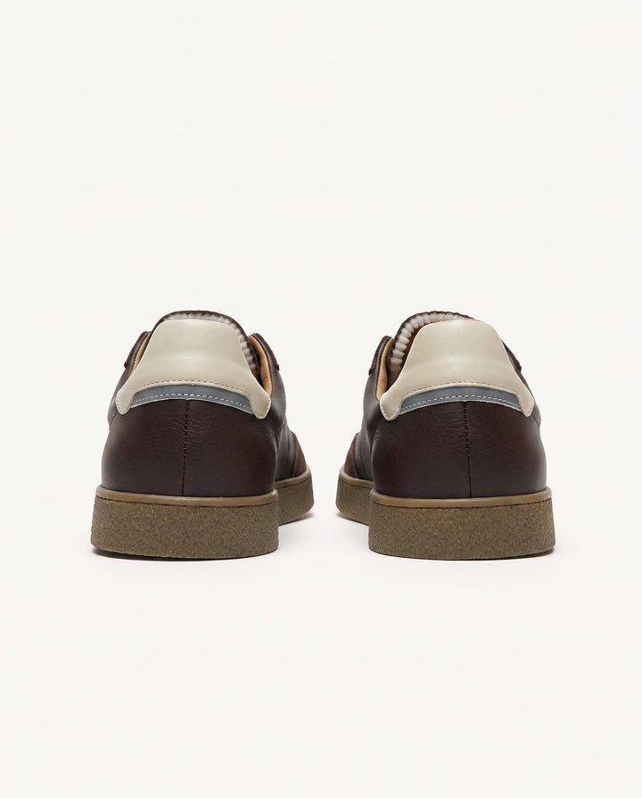 Schuhe Lumbo Leather-Sue Brown von Faguo 5