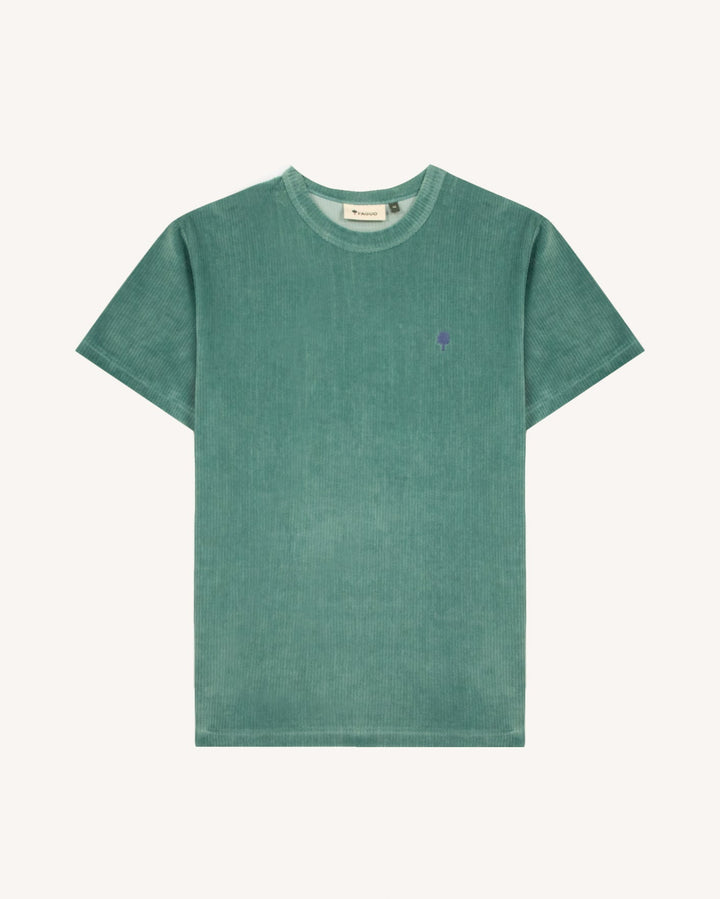 T-Shirt Lugny Samt Grün von Faguo