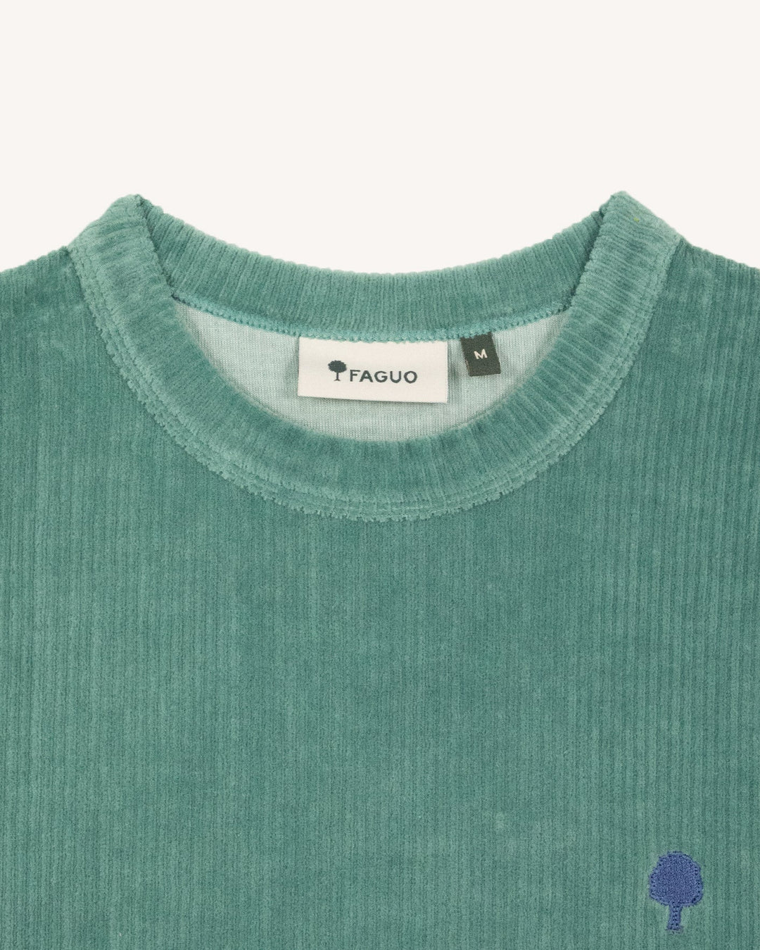 T-Shirt Lugny Samt Grün von Faguo 3