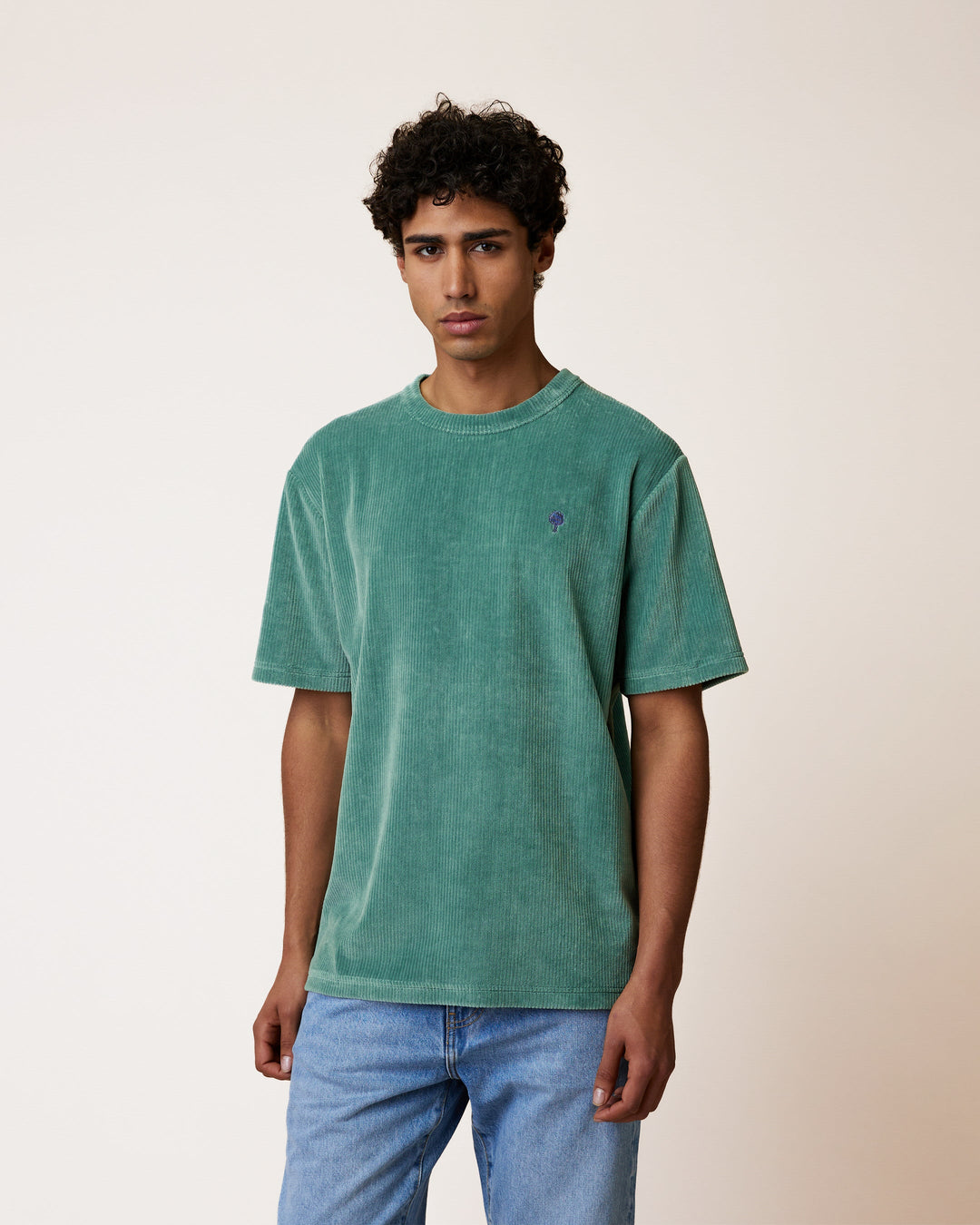 T-Shirt Lugny Samt Grün von Faguo 6
