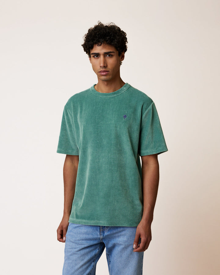 T-Shirt Lugny Samt Grün von Faguo 6