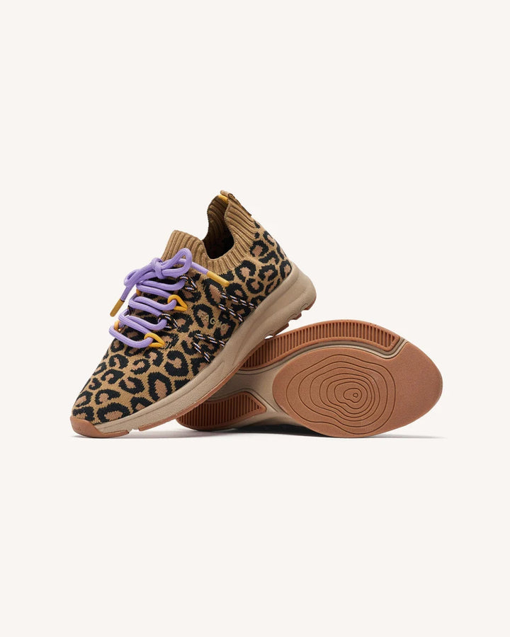 Schuhe Heartwood Knit Brown Leopard – Faguo – Zweiblatt 4