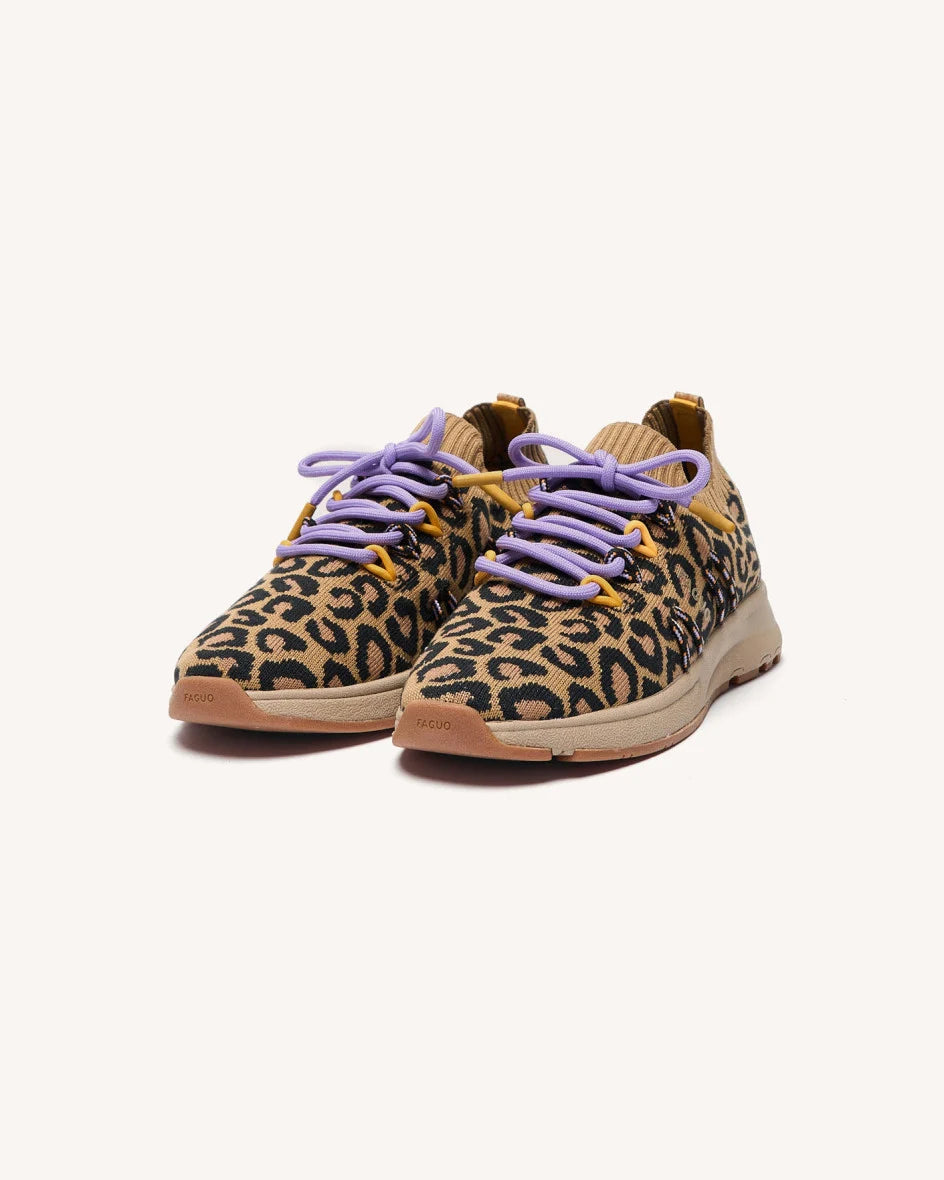 Schuhe Heartwood Knit Brown Leopard – Faguo – Zweiblatt 6