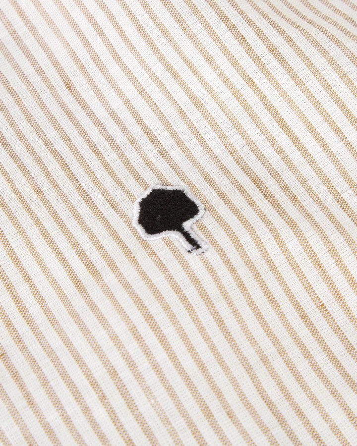 Hemd Ivoy Langarm Gestreift Ecru Beige – Faguo – Zweiblatt 5