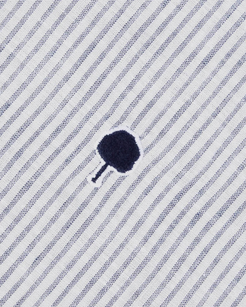 Hemd Ivoy Langarm Gestreift Ecru Navy – Faguo – Zweiblatt 4
