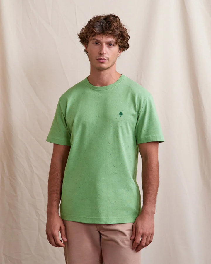 T-Shirt Lugny Knit Green von Faguo - Zweiblatt