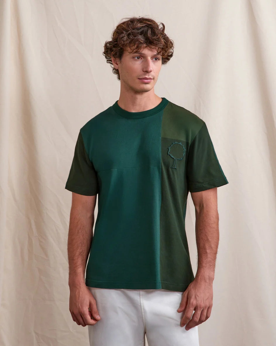 T-Shirt Lugny Up Knit Green von Faguo - Zweiblatt