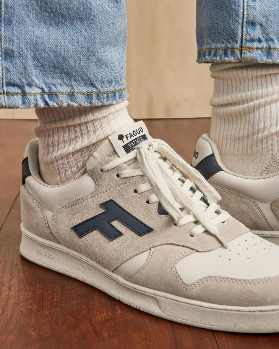 Schuhe Palmer Suede-Lea Beige – Faguo – Zweiblatt 3