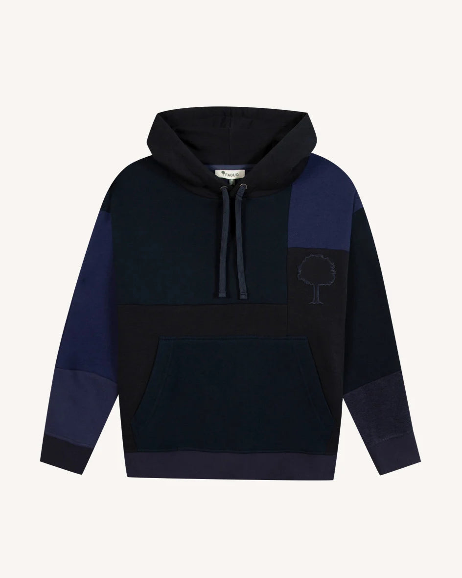 Hoodie Dirac Up Knit Navy – Faguo – Zweiblatt 2