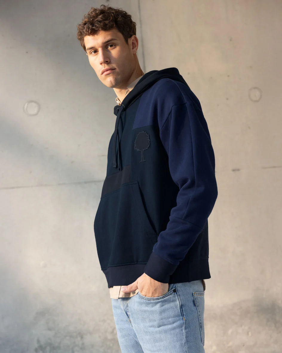 Hoodie Dirac Up Knit Navy – Faguo – Zweiblatt
