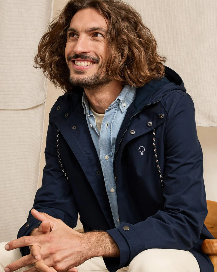Jacke Gresigne Woven Navy – Faguo – Zweiblatt 3