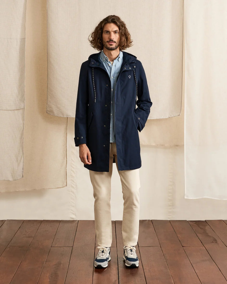 Jacke Gresigne Woven Navy – Faguo – Zweiblatt