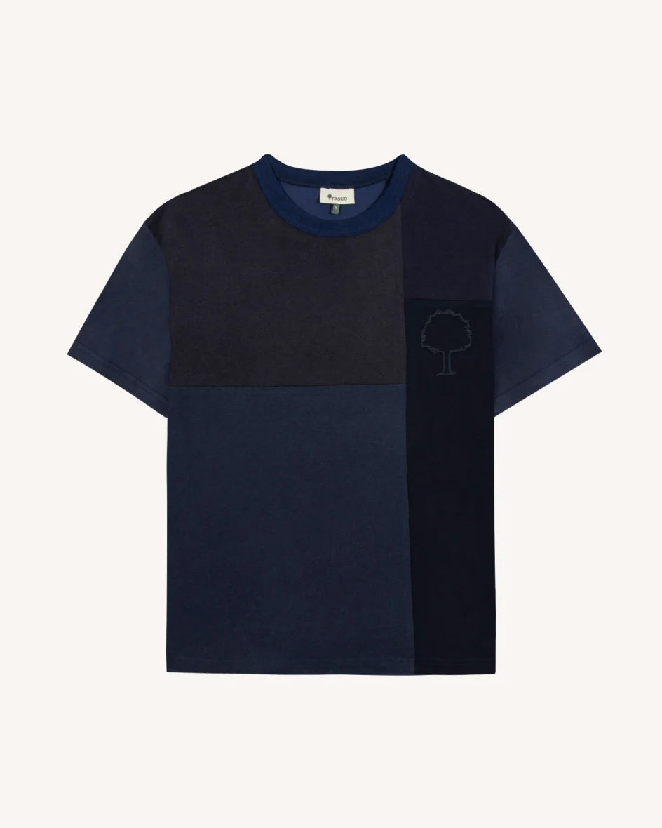 T-Shirt Lugny Up Knit Navy – Faguo – Zweiblatt 3