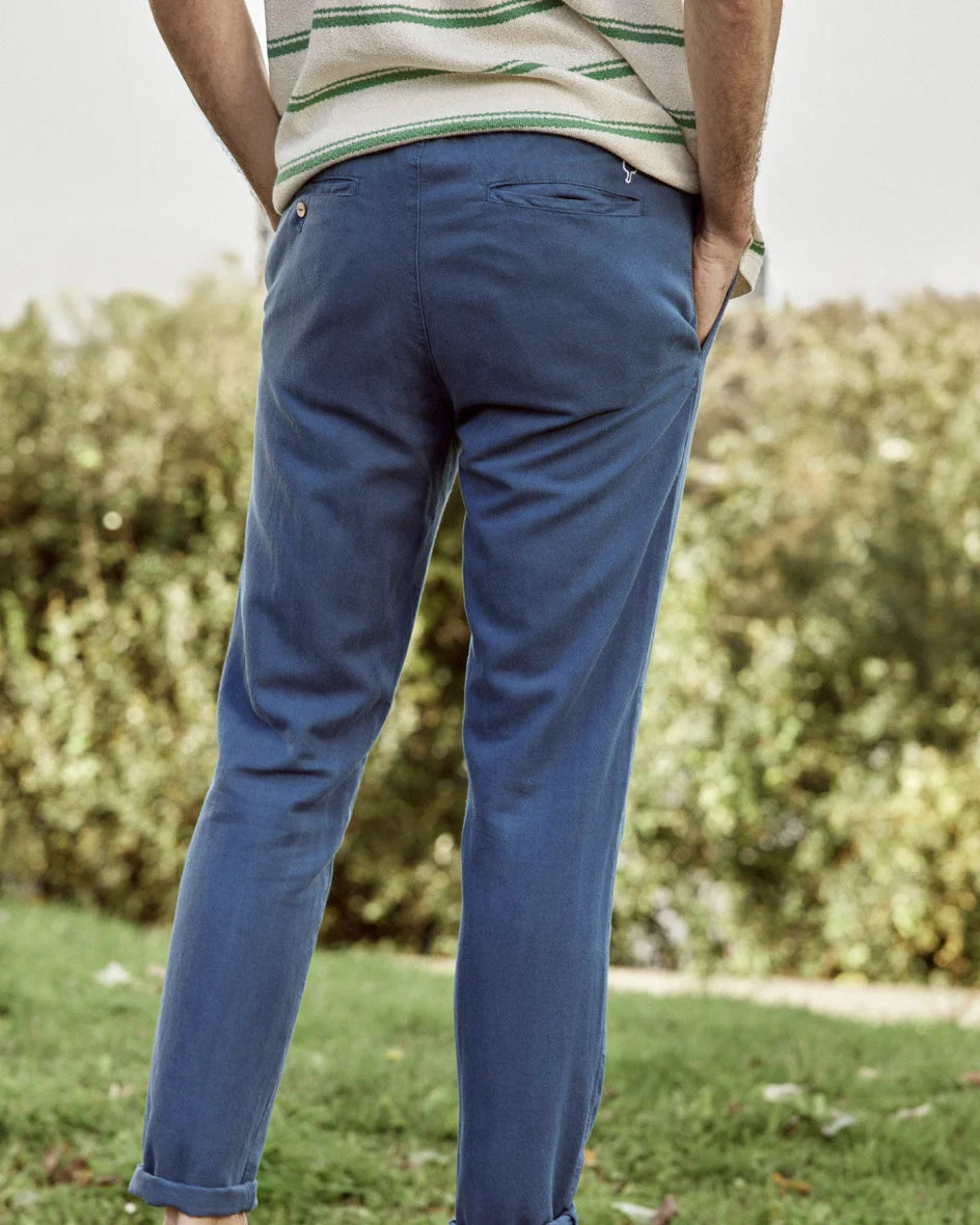 Hose Dreuille Woven Navy – Faguo – Zweiblatt 3