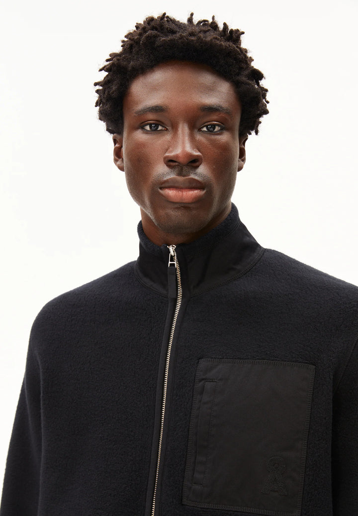 Fleecejacke FLAABO FLEECE JACKET Black von Armedangels 3