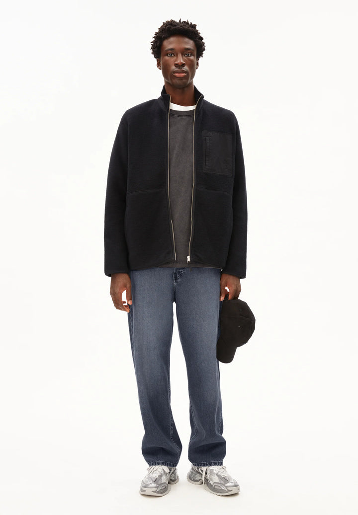 Fleecejacke FLAABO FLEECE JACKET Black von Armedangels 5