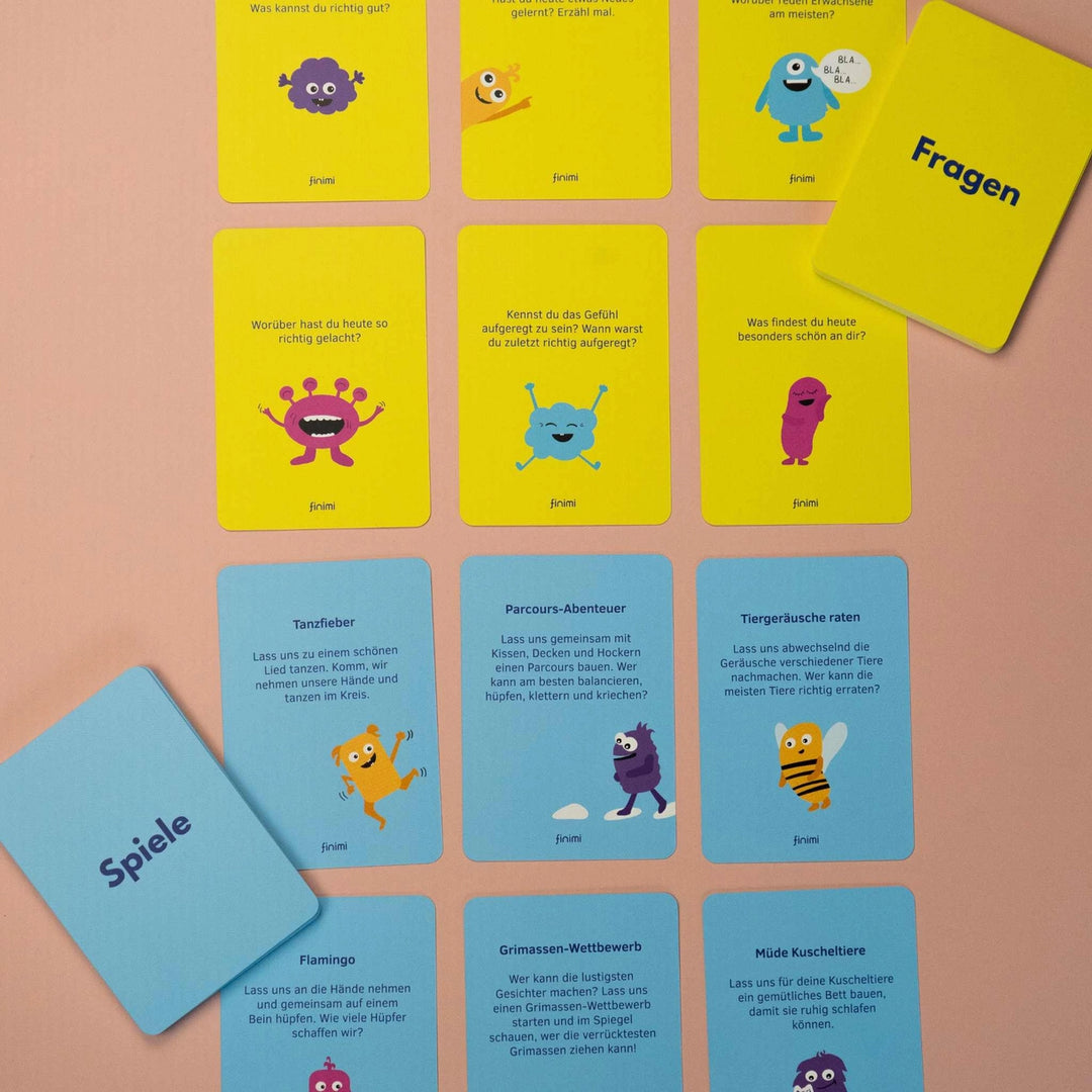 Fragespiel Ask & Task für Kinder 3-6 Jahre von finimi 2