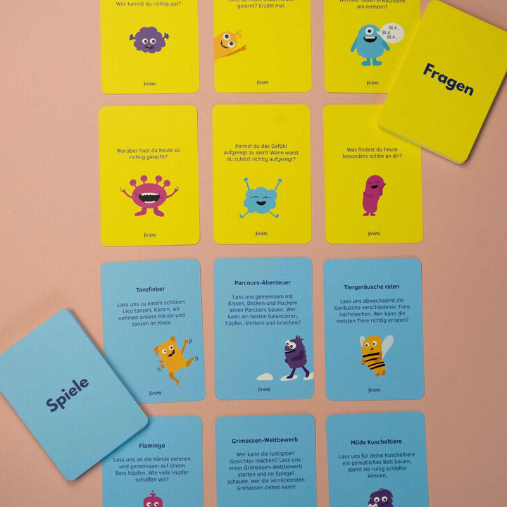 Fragespiel Ask & Task für Kinder 3-6 Jahre von finimi 2