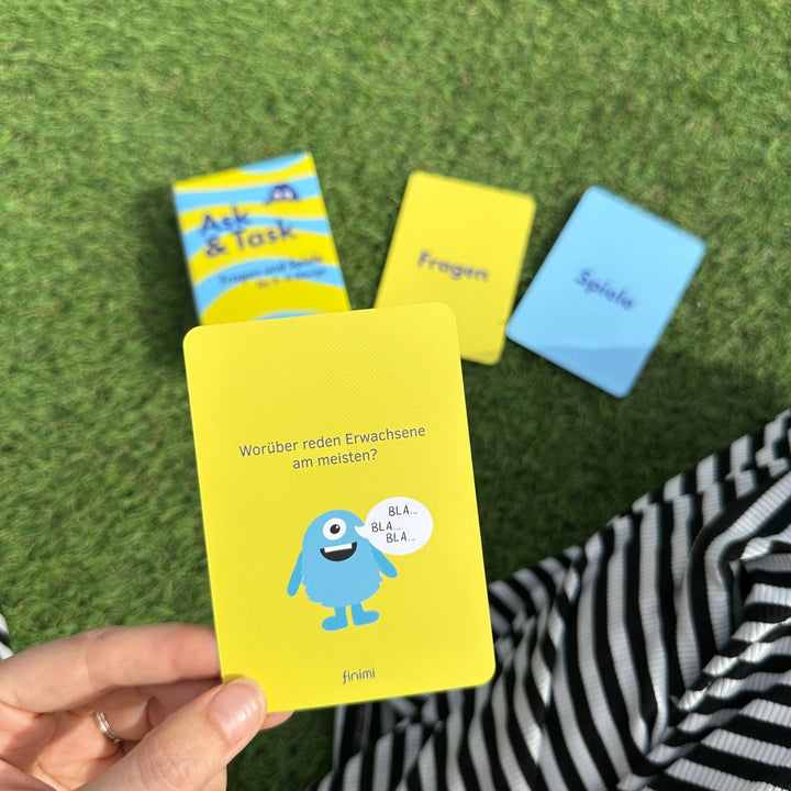 Fragespiel Ask & Task für Kinder 3-6 Jahre von finimi 4