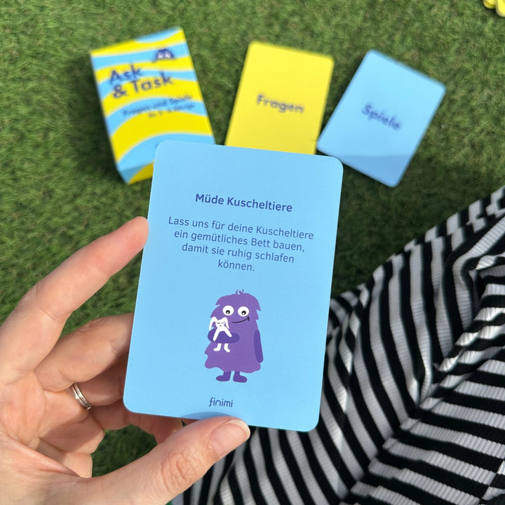 Fragespiel Ask & Task für Kinder 3-6 Jahre von finimi 5