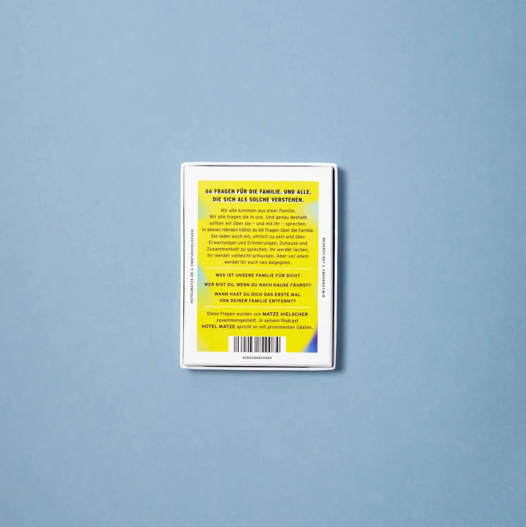 Fragespiel Familie 66 Fragen von beherzt. 2
