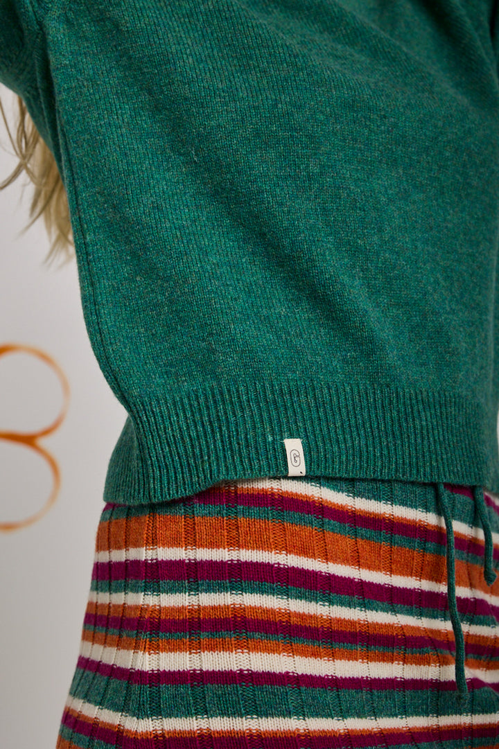 Pullover Top Pull Mo Vert Forét von Graine 2
