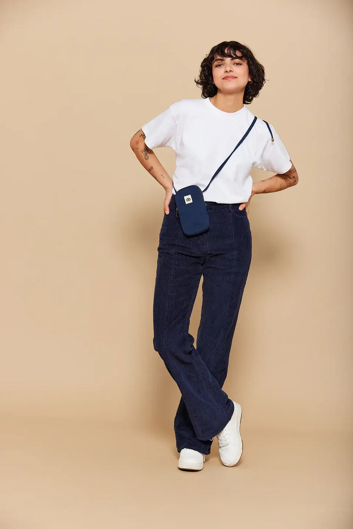 Handy-Umhängetasche Bill Navy von hindbag 1