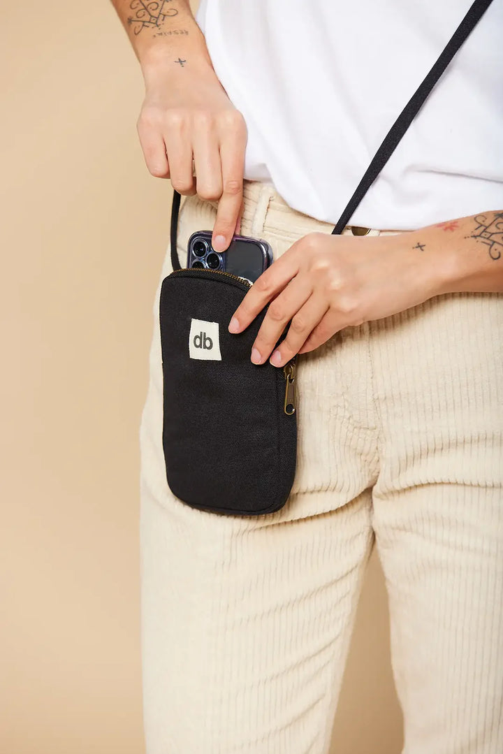 Handy-Umhängetasche Bill Noir
