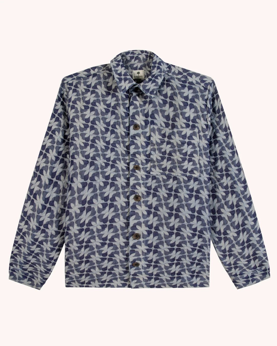 Hemd Gastine Woven Denim von Faguo - Zweiblatt
