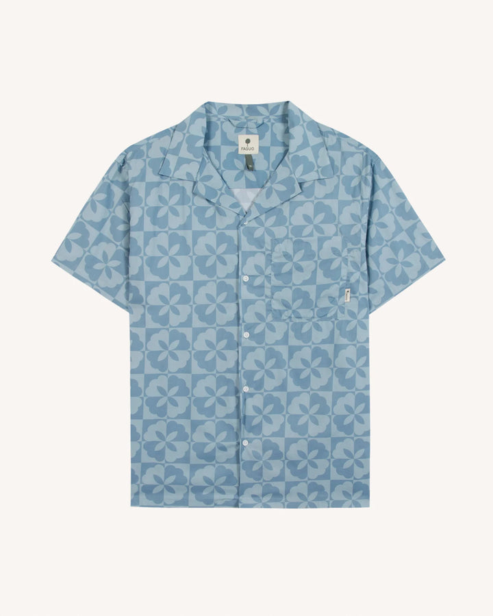 Hemd Paiolive Woven Blue von Faguo - Zweiblatt 2