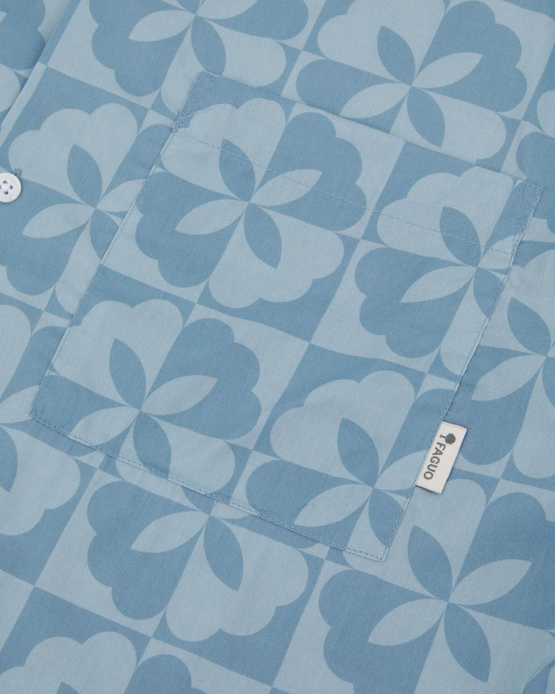 Hemd Paiolive Woven Blue von Faguo - Zweiblatt 4